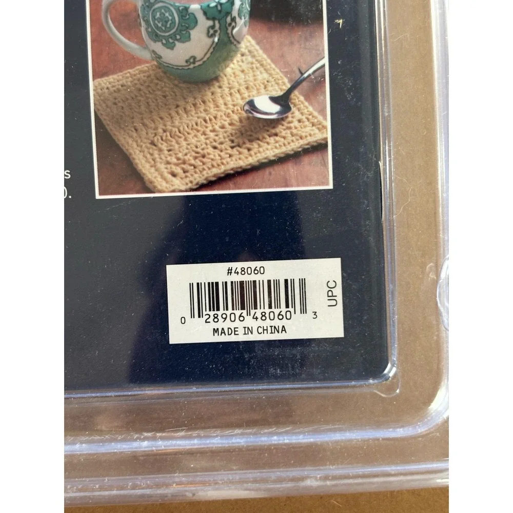 Lot off 10- Leisure Arts Learn To Loop Crochet Kit With Book Tool Patterns NEW